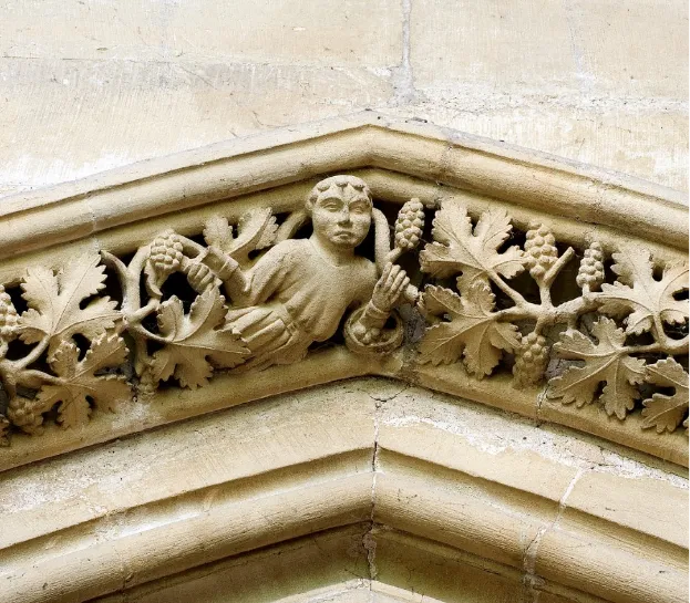 Stone carving detail with kind permission of Southwell Cathedral Chapter. Photo by Richard Jarvis.